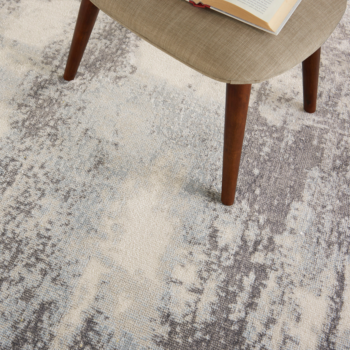 Etchings ETC02 Grey Light Blue Rug