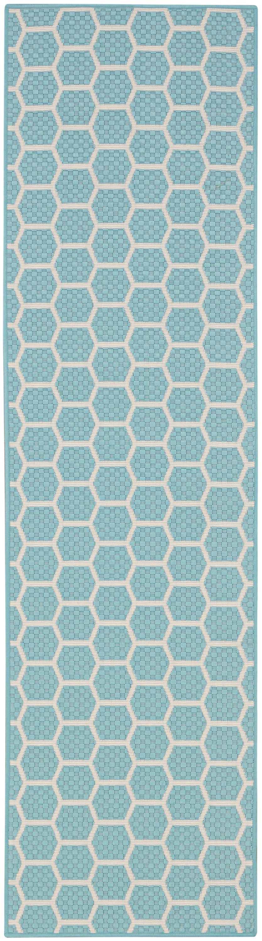 Twist Reversible TWS01 Aqua Rug