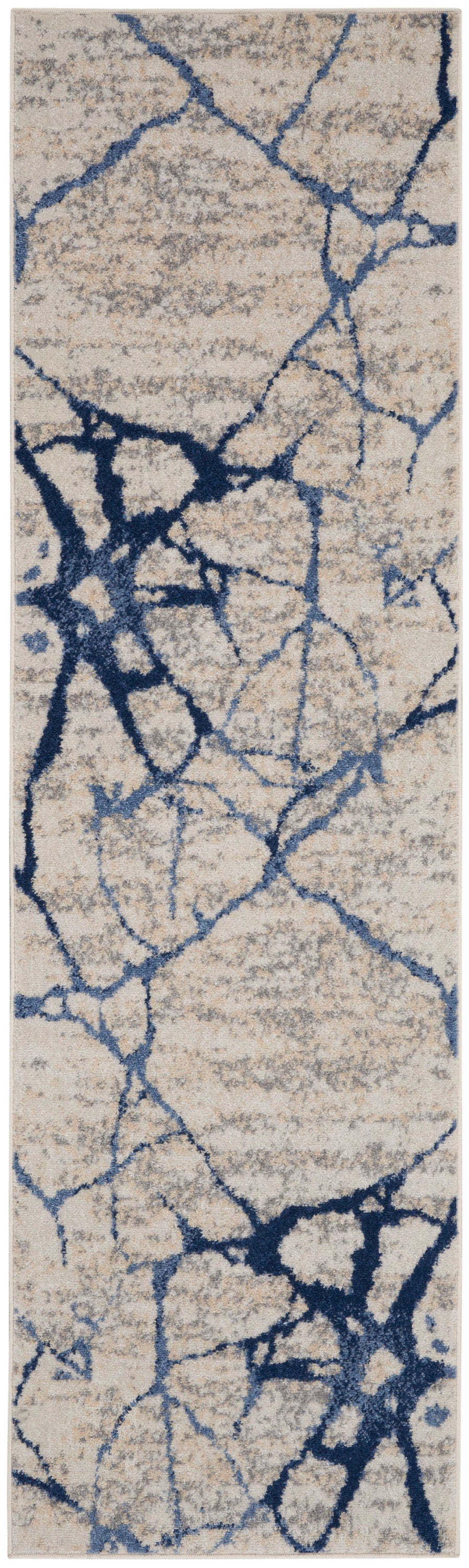 River Flow RFV05 Ivory Blue Rug