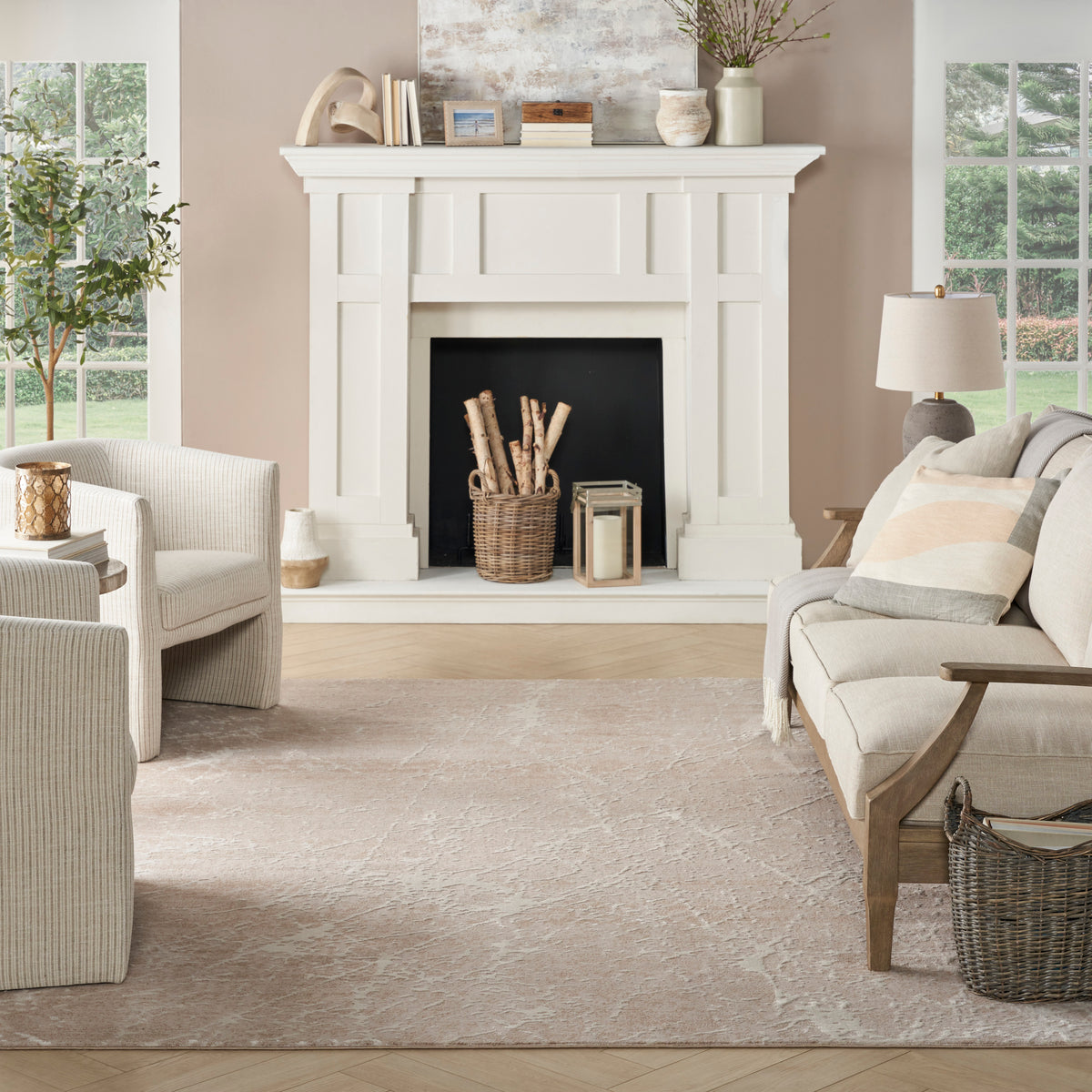 Exhale EXL02 Mocha Ivory Rug