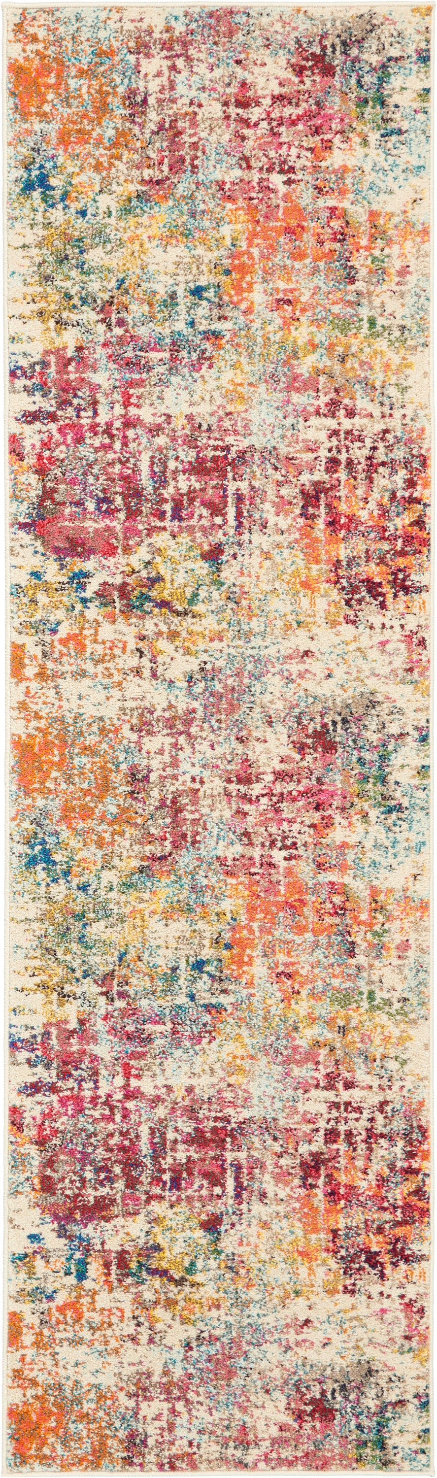 Celestial CES13 Pink Multicolor Rug