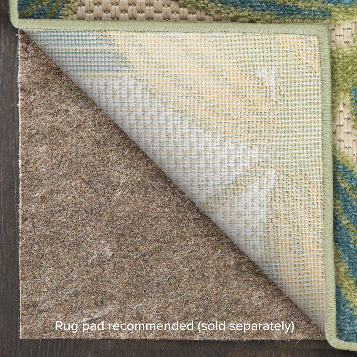 Aloha ALH18 Green Multicolor Rug