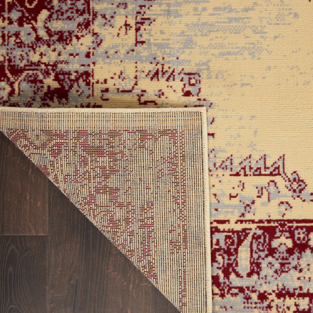 Grafix GRF14 Cream Red Rug