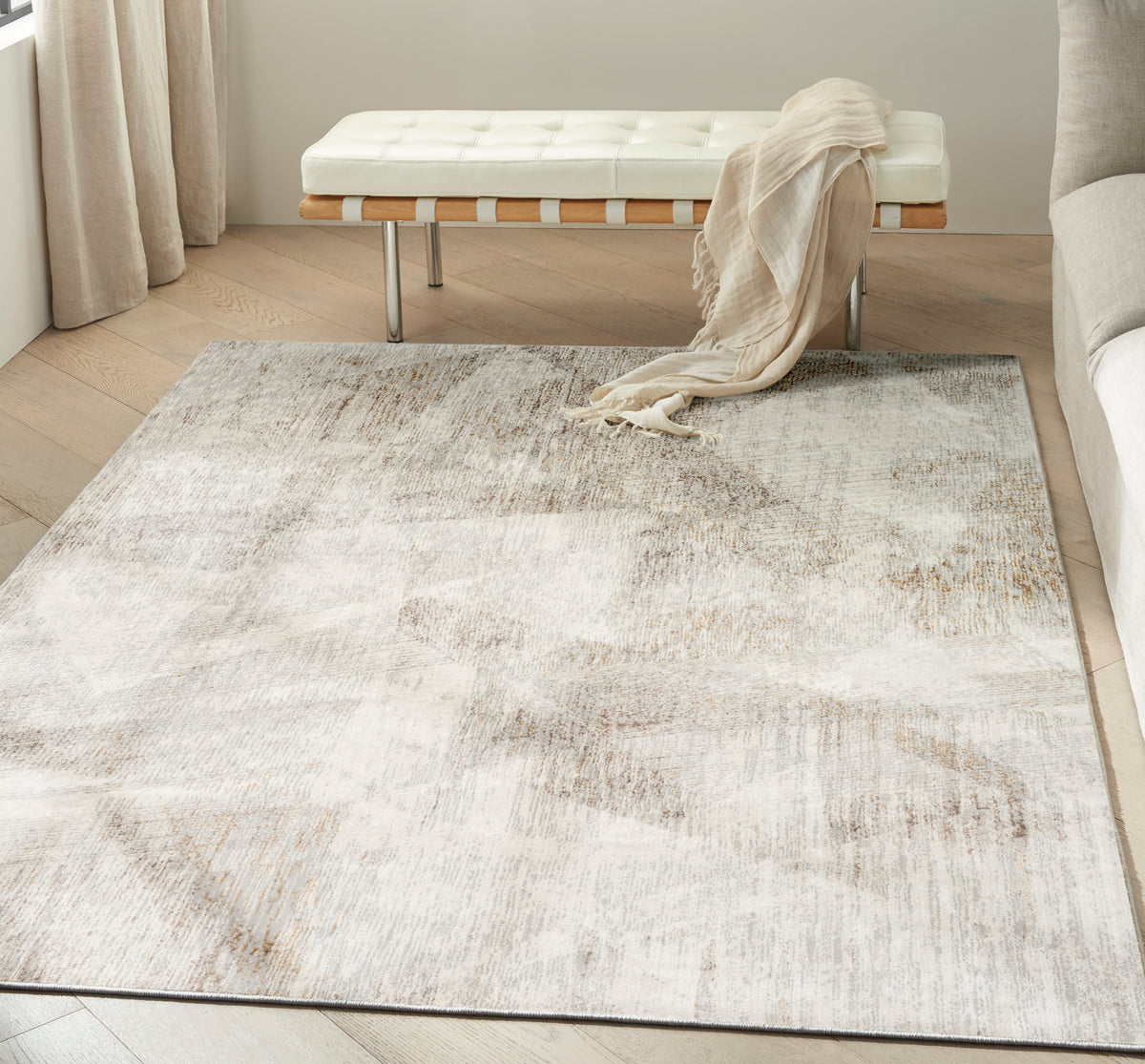 CK073 Compass CMP03 Ivory Multicolor Rug