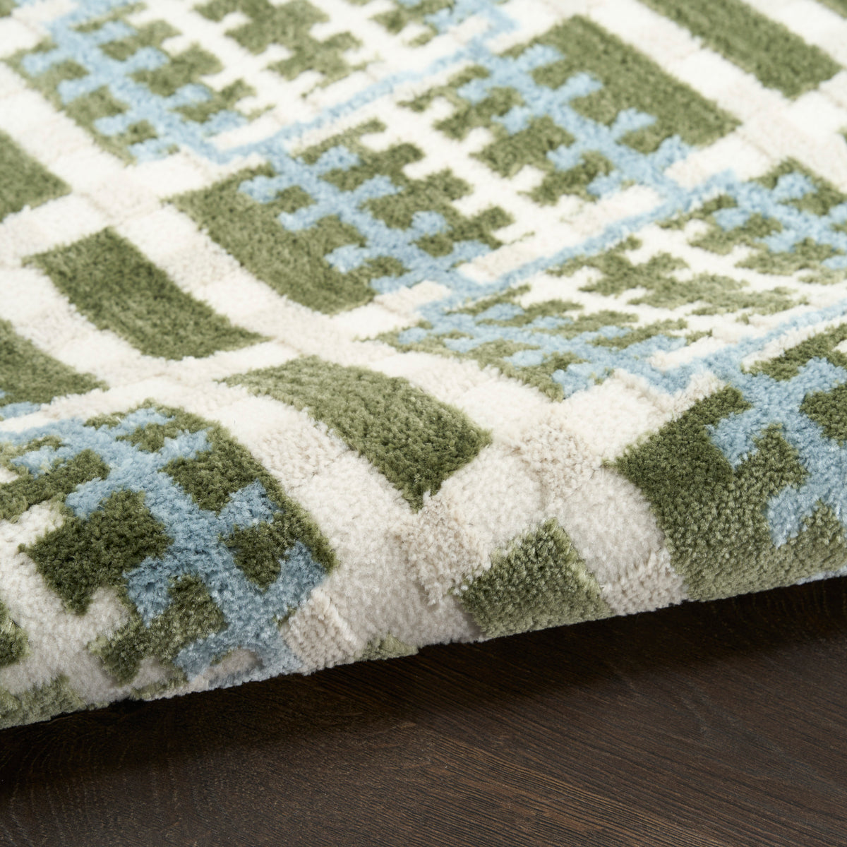 Nordic NRC08 Blue Green Rug