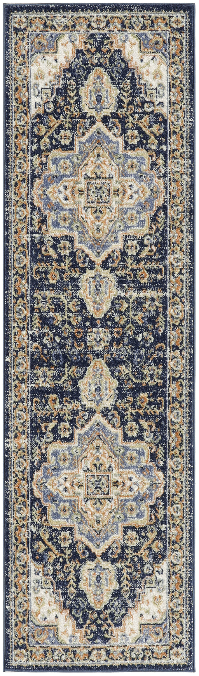 Nourison Essentials Persian NRE07 Navy Rug