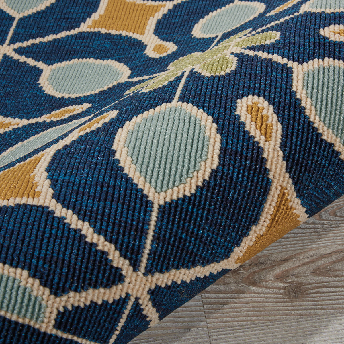 Caribbean CRB07 Navy Rug