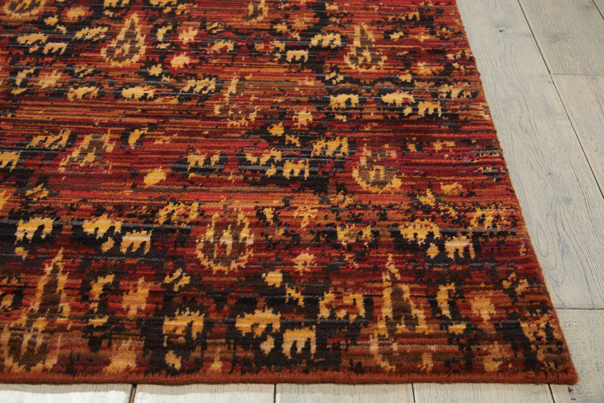 Rhapsody RH014 Flame Rug