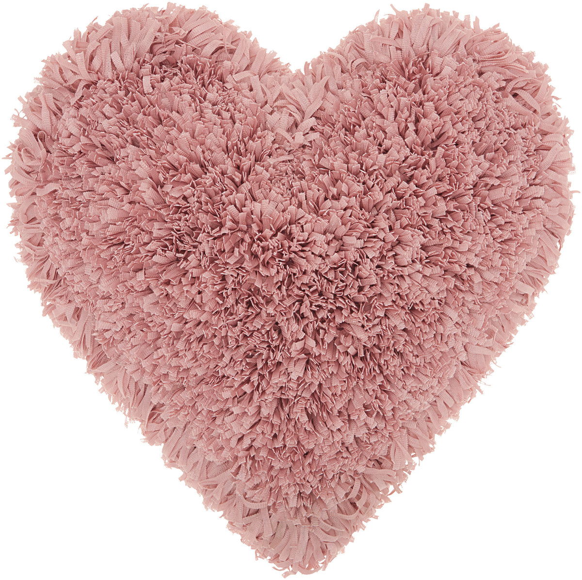 Shag TL001 Rose 18" x 18" Throw Pillows