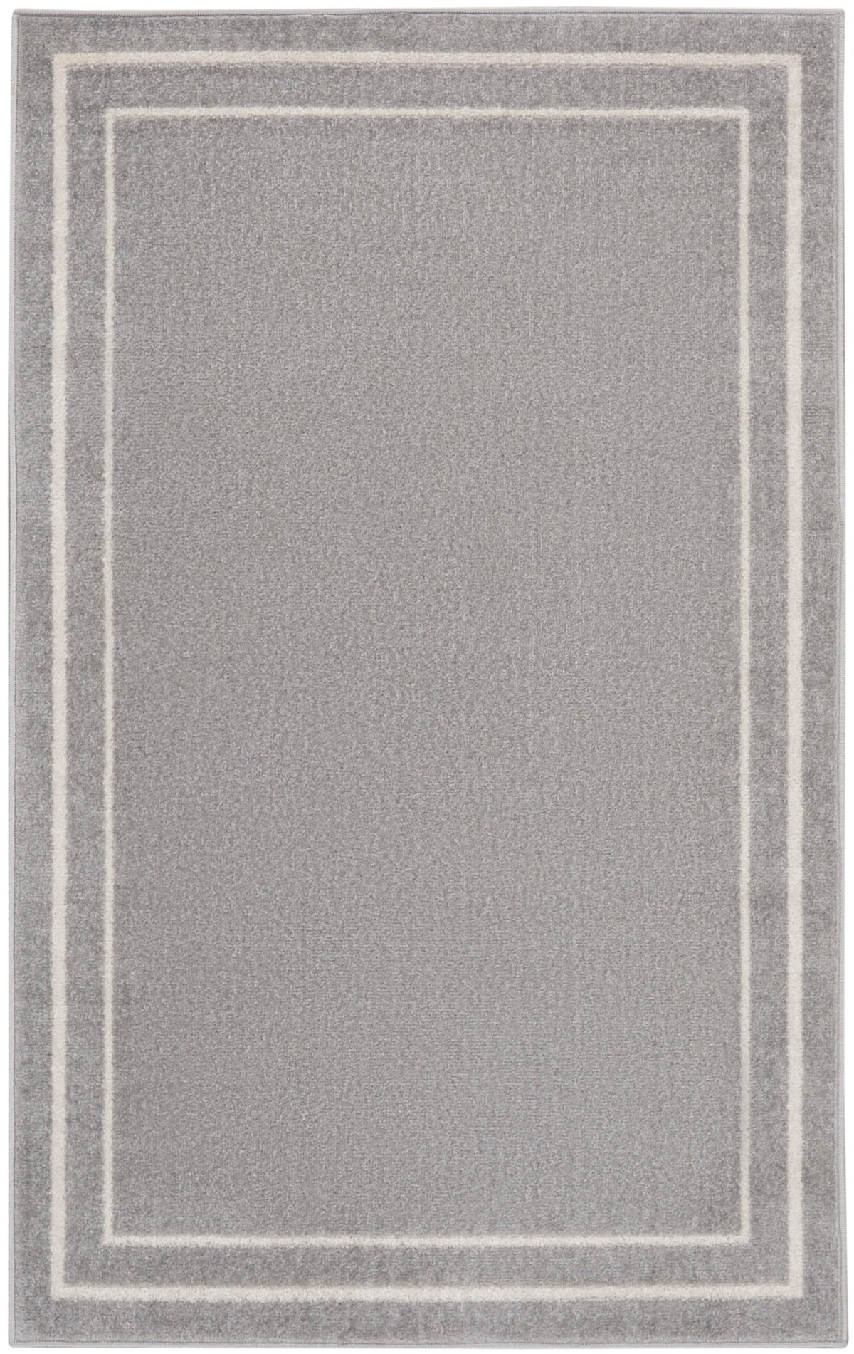 Nourison Essentials NRE02 Grey Ivory Rug