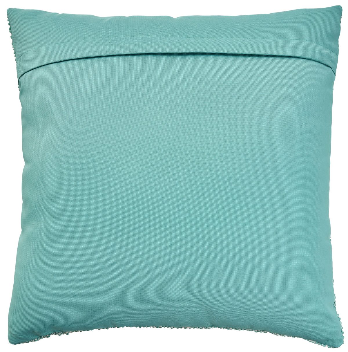Outdoor Pillows VJ121 Turquoise 18" x 18" Throw Pillows