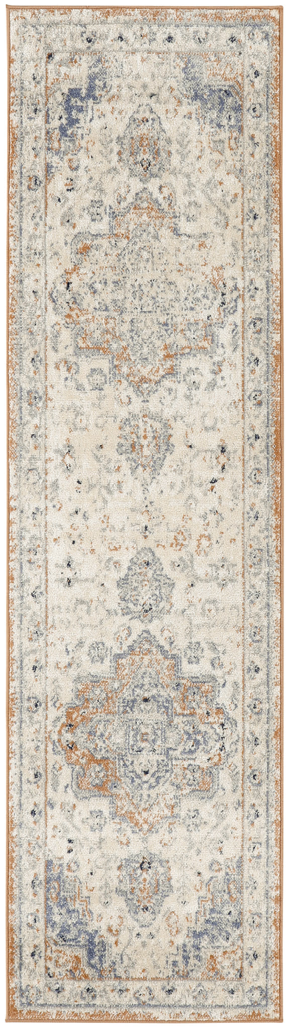 Nourison Essentials Persian NRE07 Beige Blue Rug