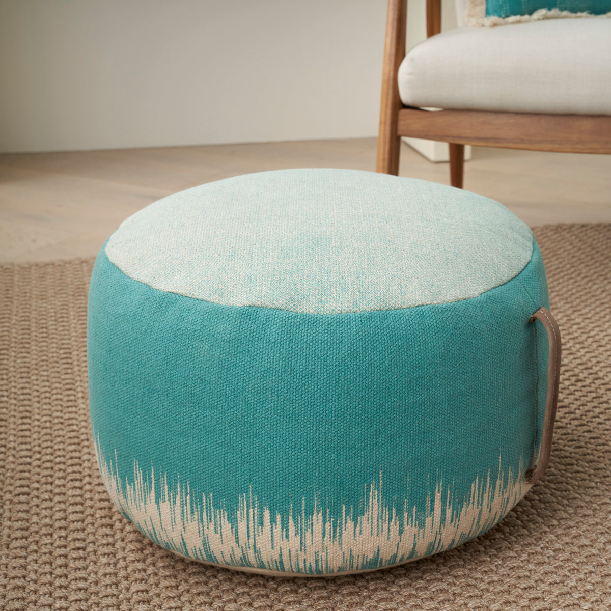 Lifestyle AS263 Turquoise 20" x 20" x 12" Poufs