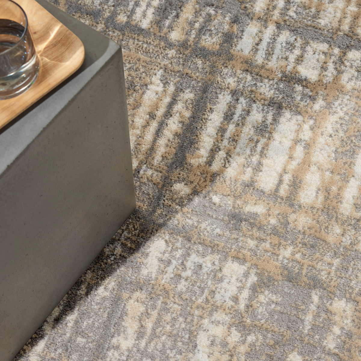 CK005 Enchanting ECH05 Grey Ivory Rug