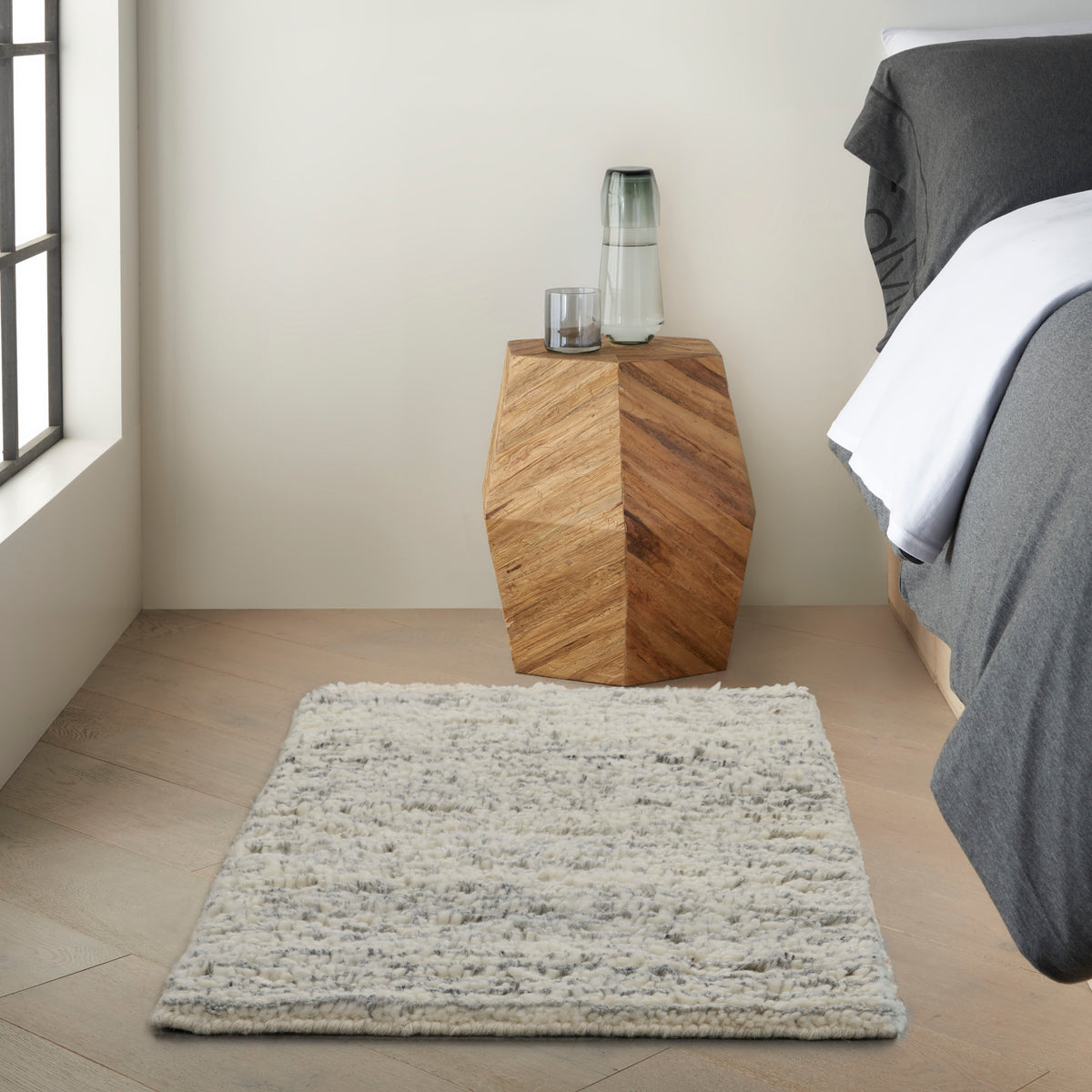 Agadir CK930 Silver Rug