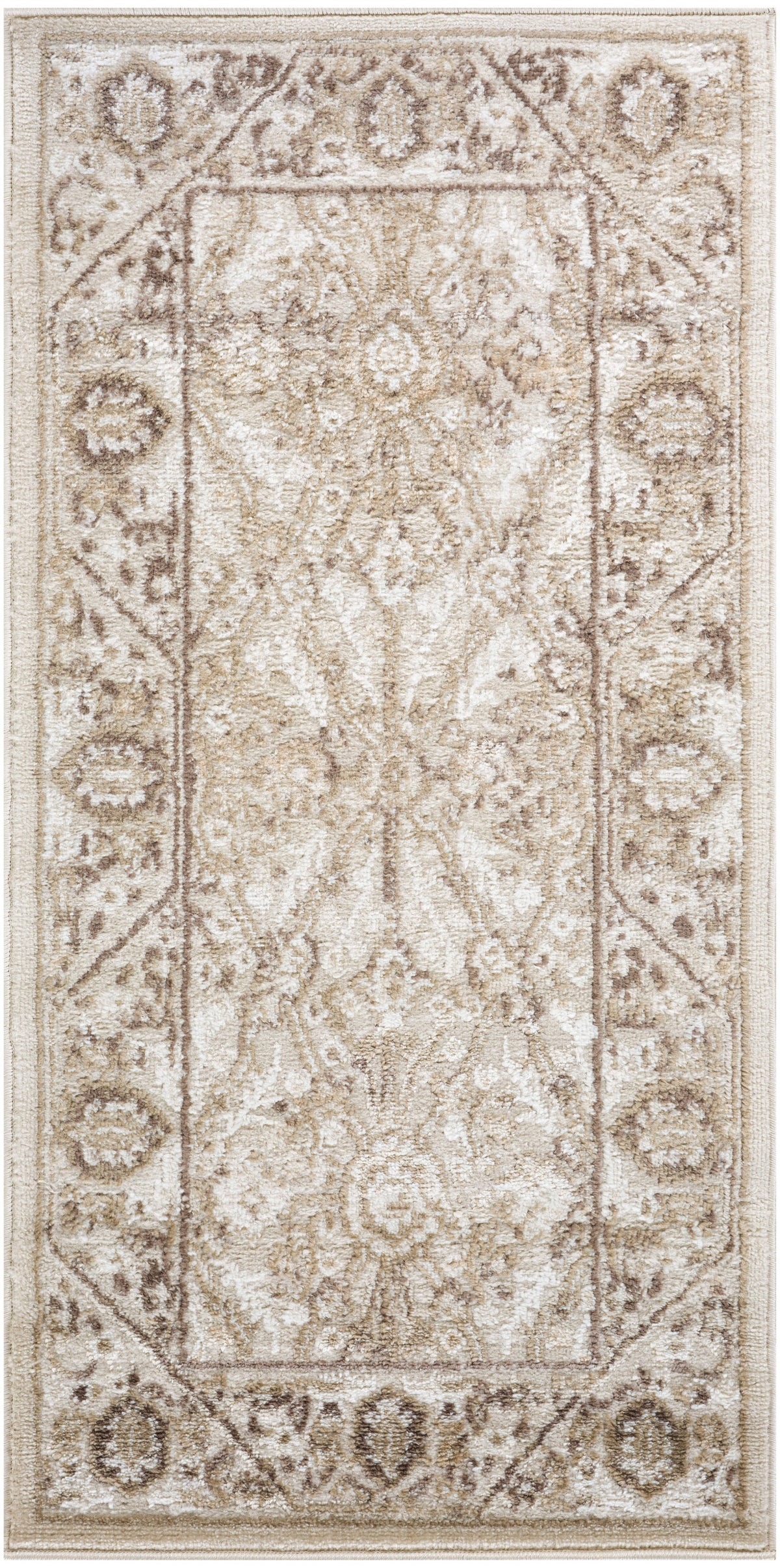 Dekor DEK03 Ivory Brown Rug