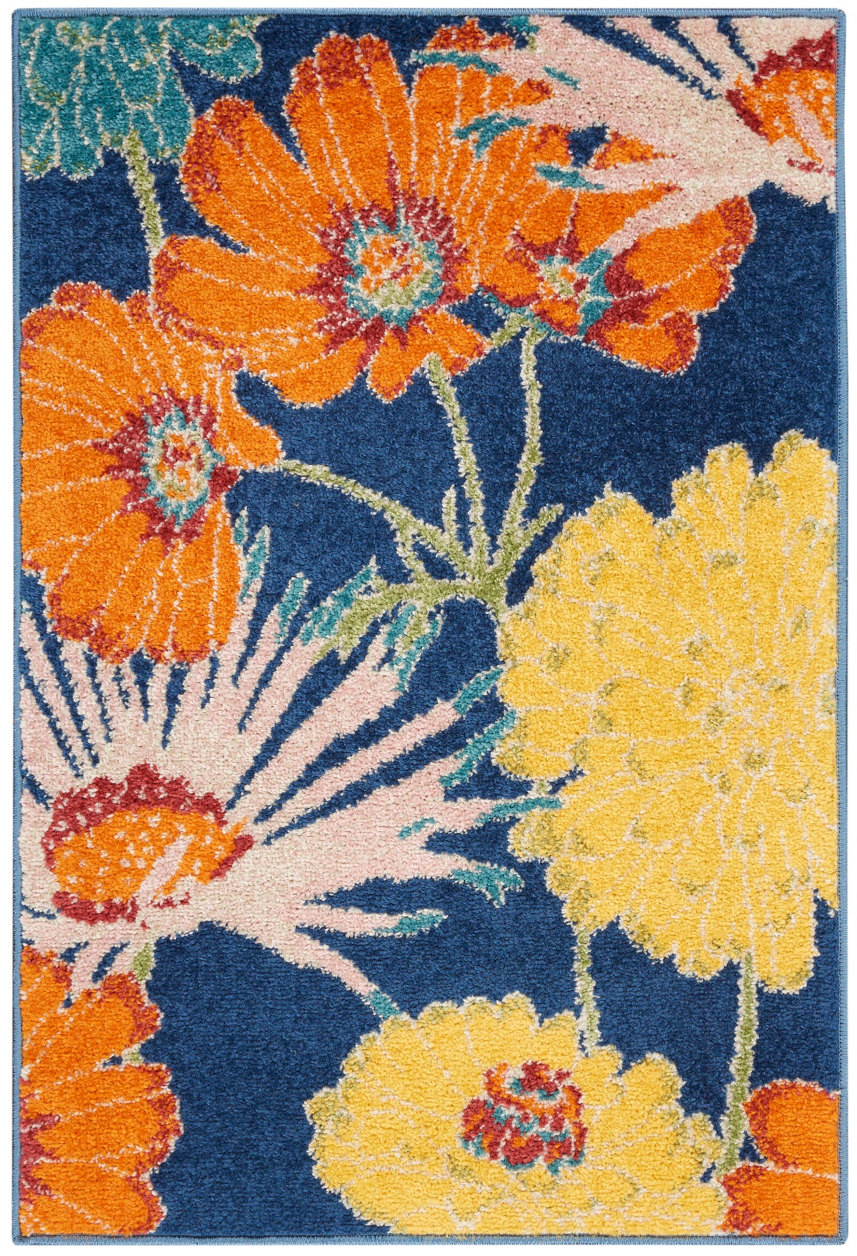 Allur ALR06 Navy Multicolor Rug