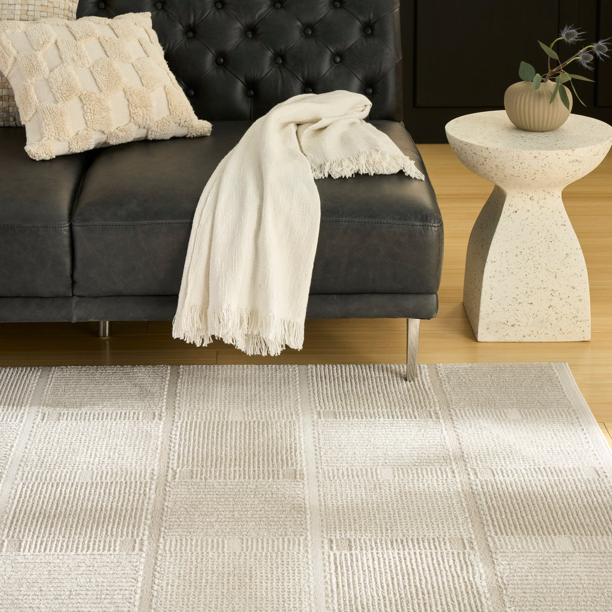 Nordic NRC09 Ivory Beige Rug