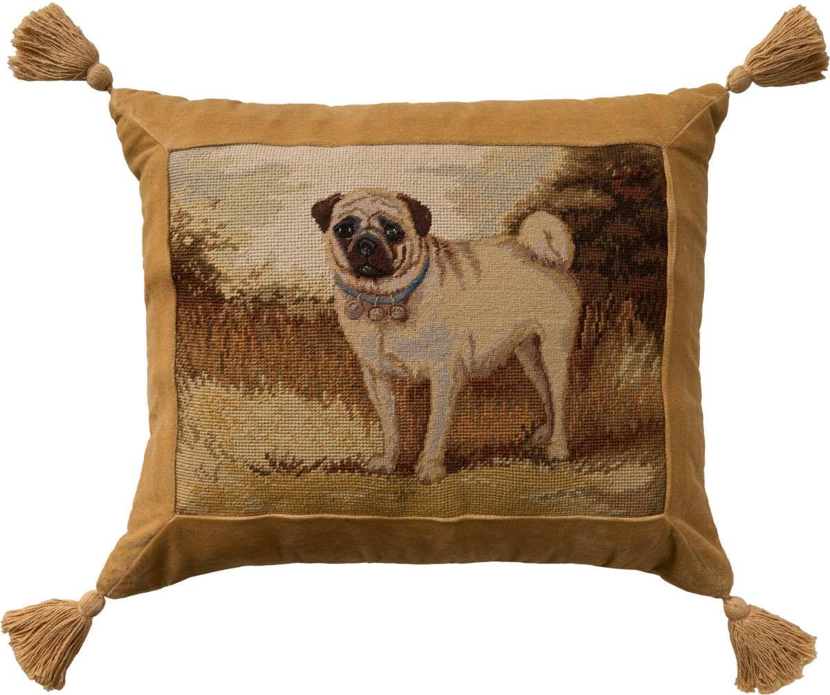 Vintage Pillow V8211 Multicolor 18" x 22" Throw Pillows