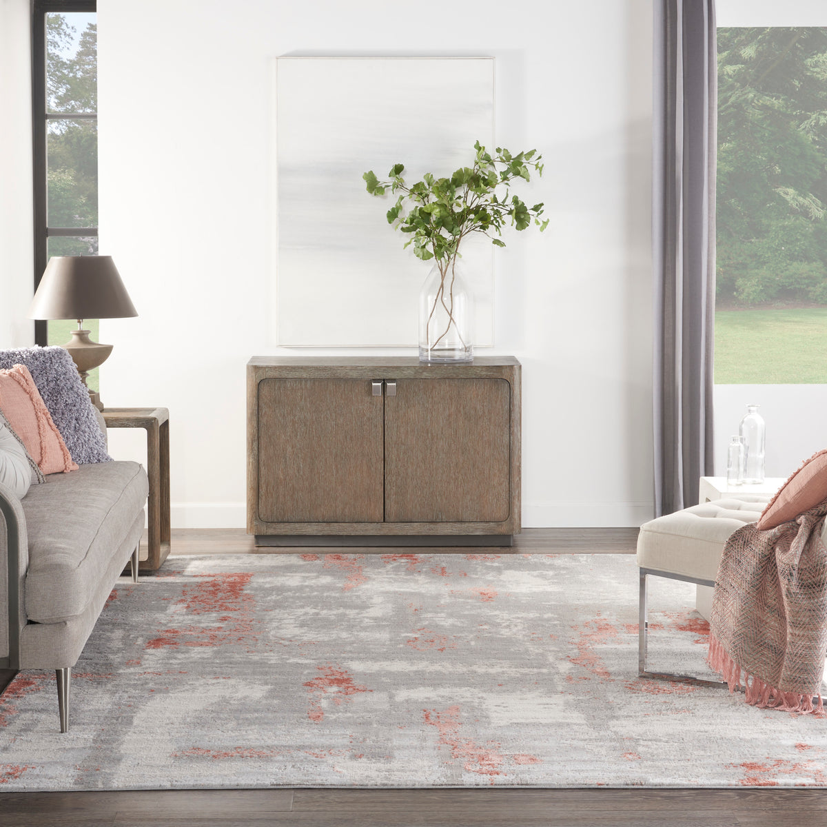 Elation ETN06 Grey Brick Rug