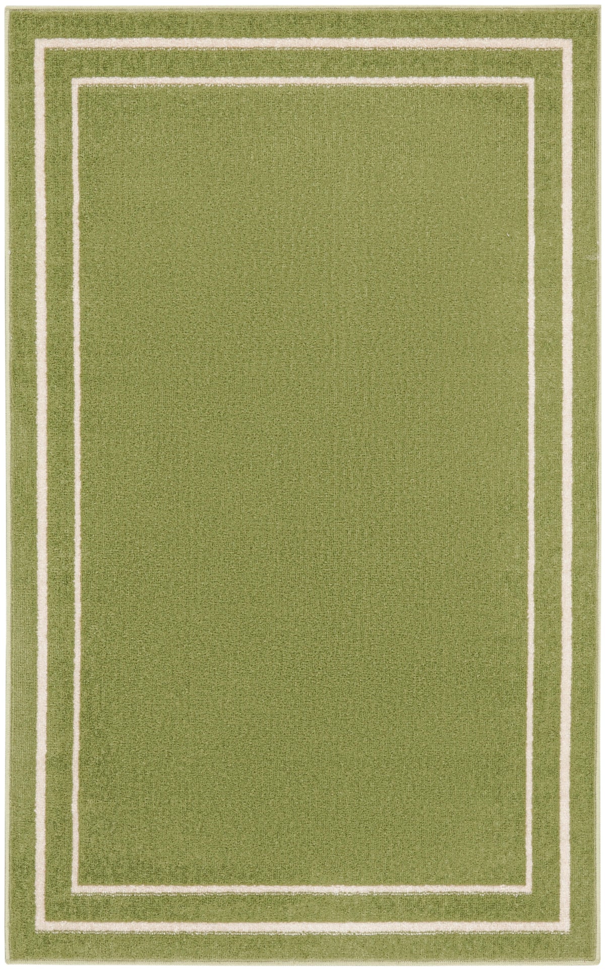 Nourison Essentials NRE02 Green Ivory Rug