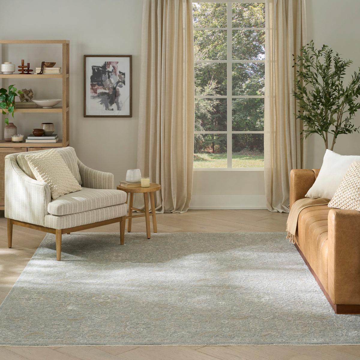 Envy EVV04 Blue Silver Rug