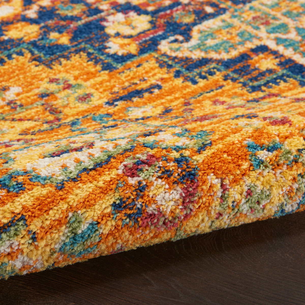 Allur ALR04 Orange Multicolor Rug