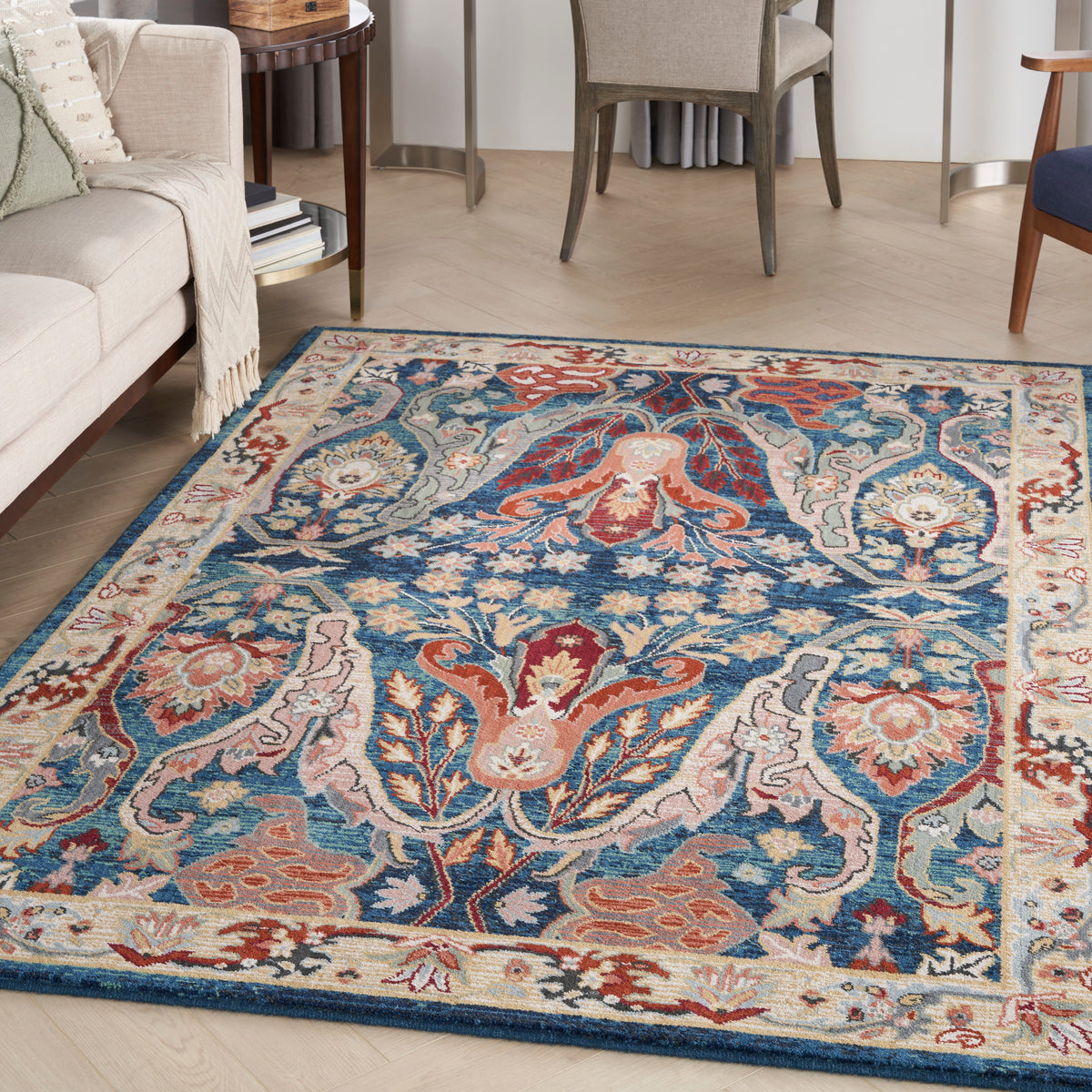 Parisa PSA06 Denim Multicolor Rug