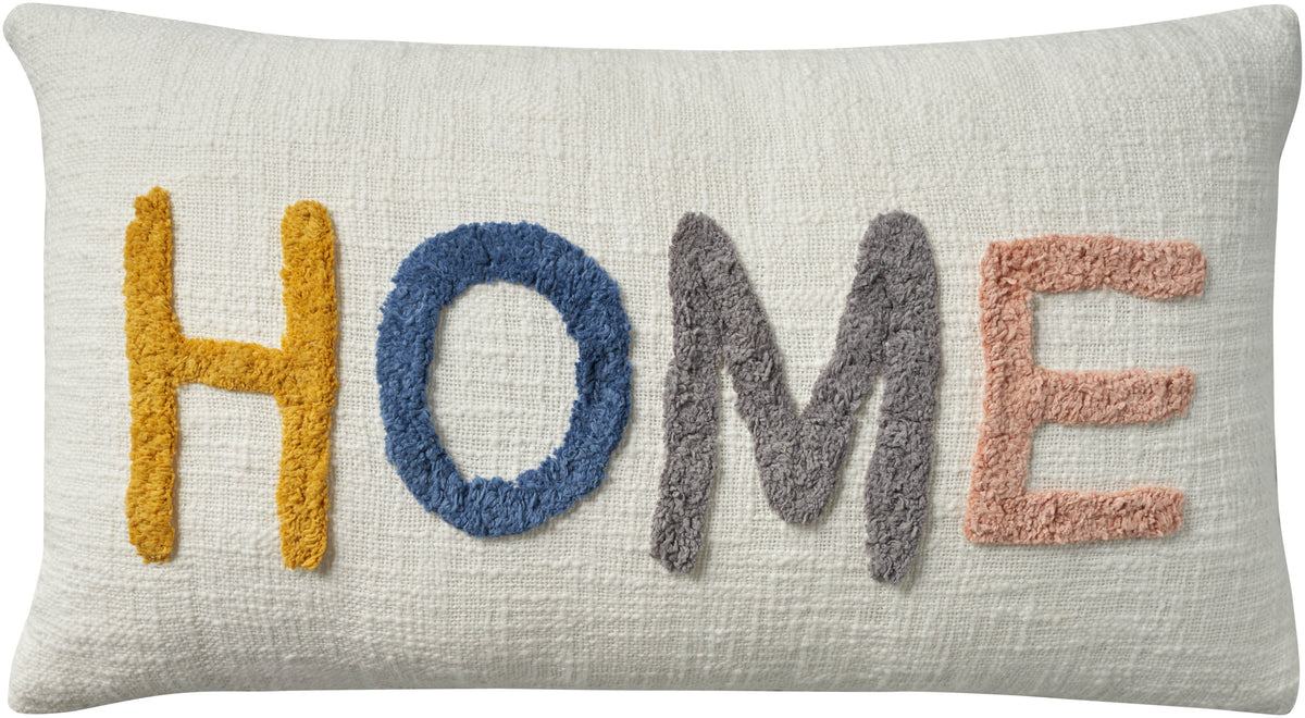 Lifestyle SH044 Multicolor 12" x 21" Throw Pillows