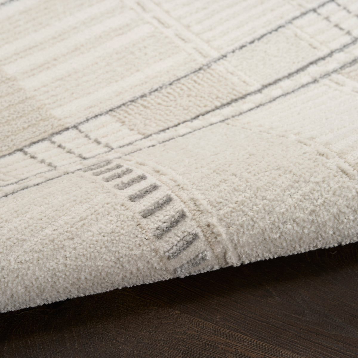 Nordic NRC04 Ivory Grey Rug