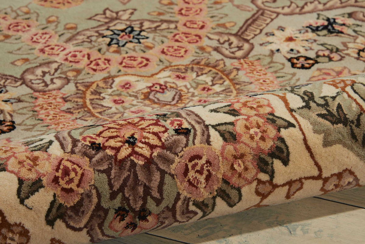 Nourison 2000 2005 Light Green Rug
