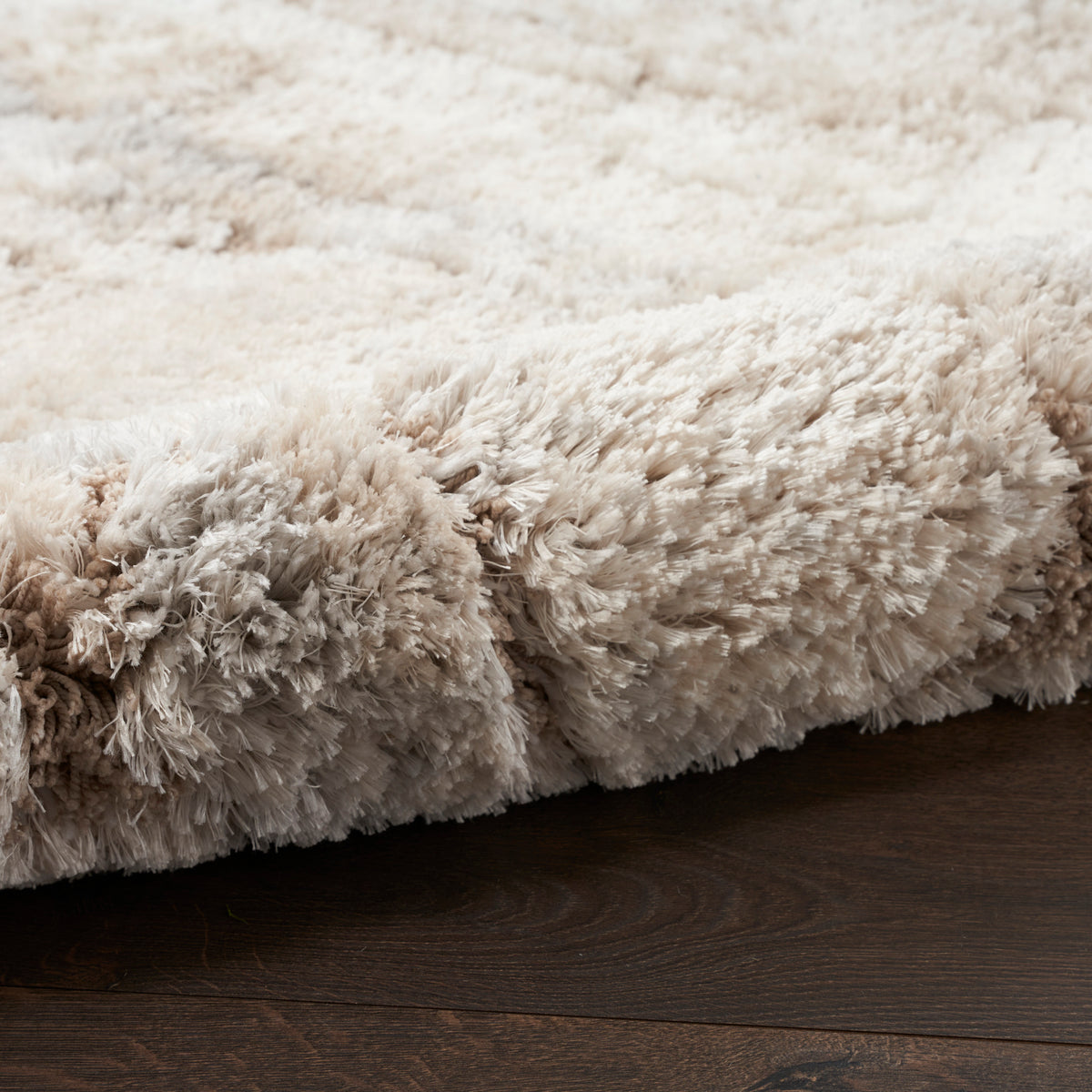 Dreamy Shag DRS09 Ivory Beige Rug