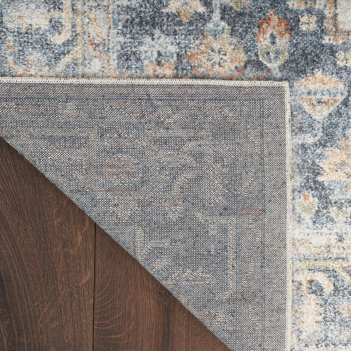 Astra Machine Washable ASW11 Grey Gold Rug