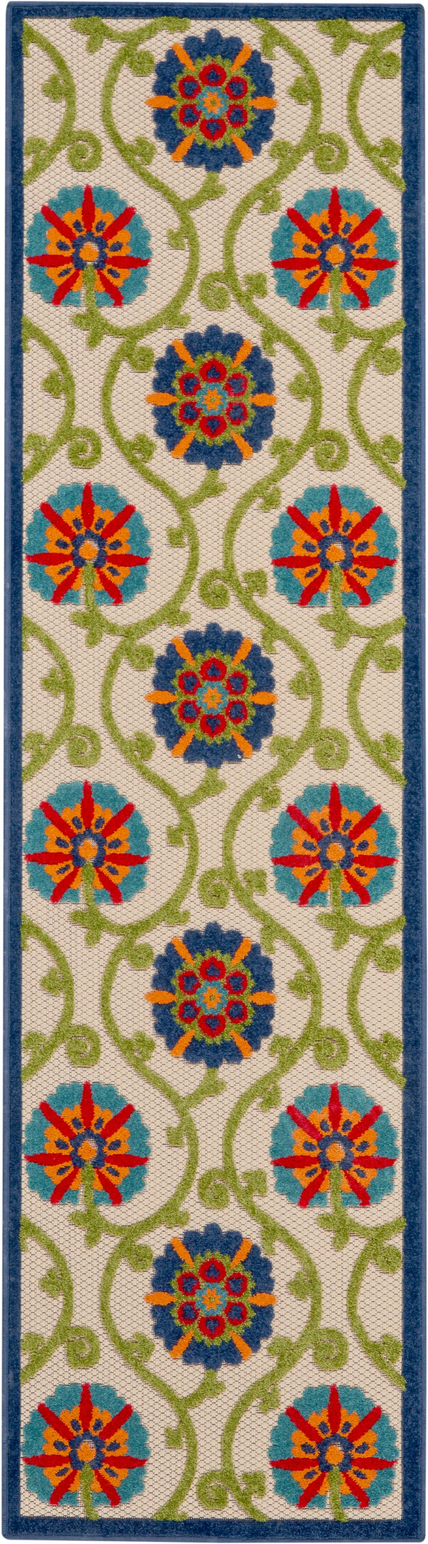 Aloha ALH19 Blue Multicolor Rug