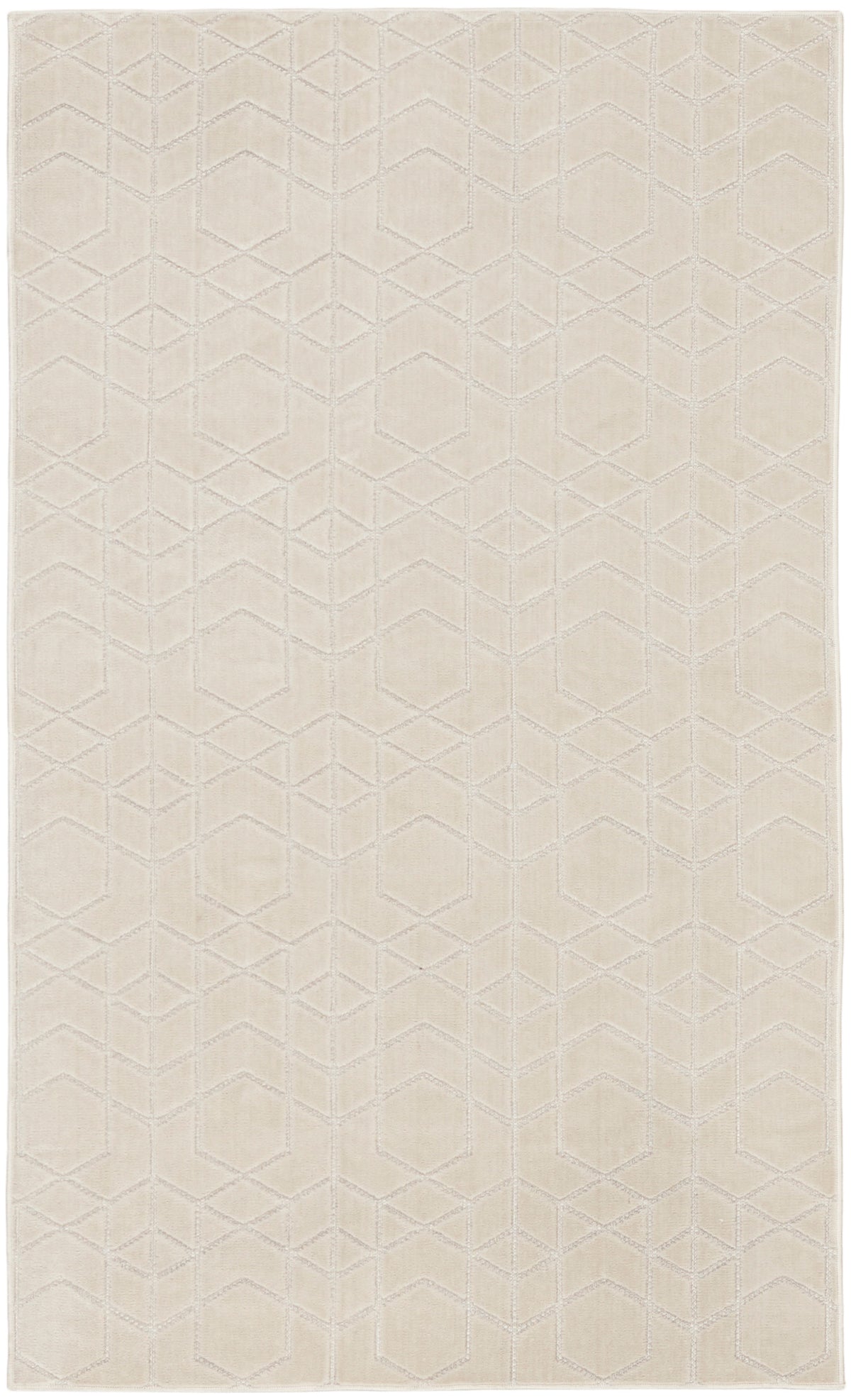 Washable Charm WCH01 Ivory Rug