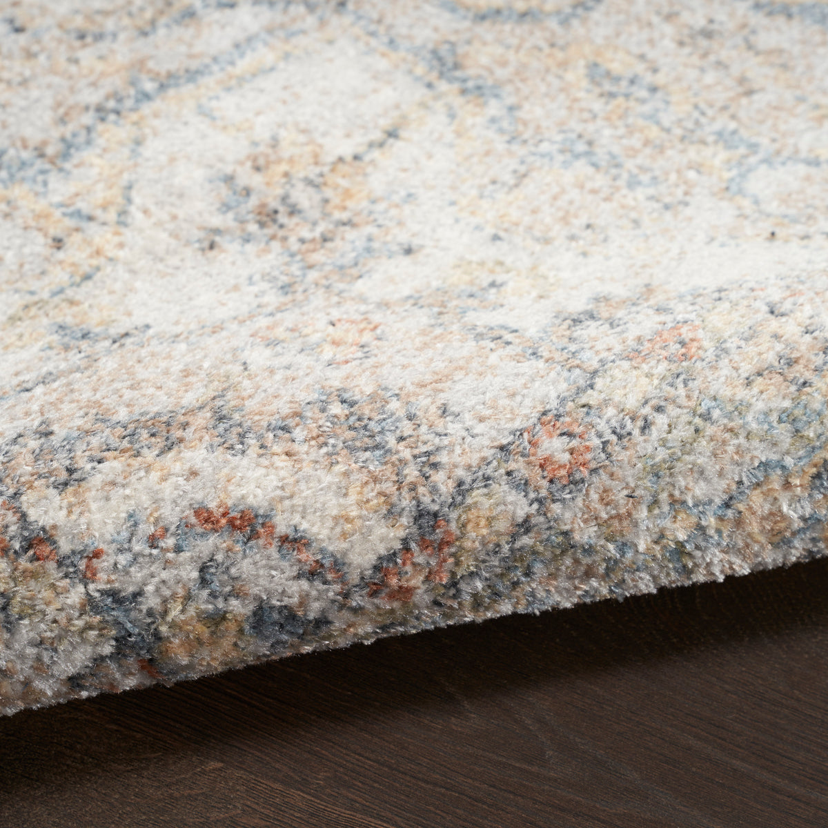Astra Machine Washable ASW12 Grey Multicolor Rug