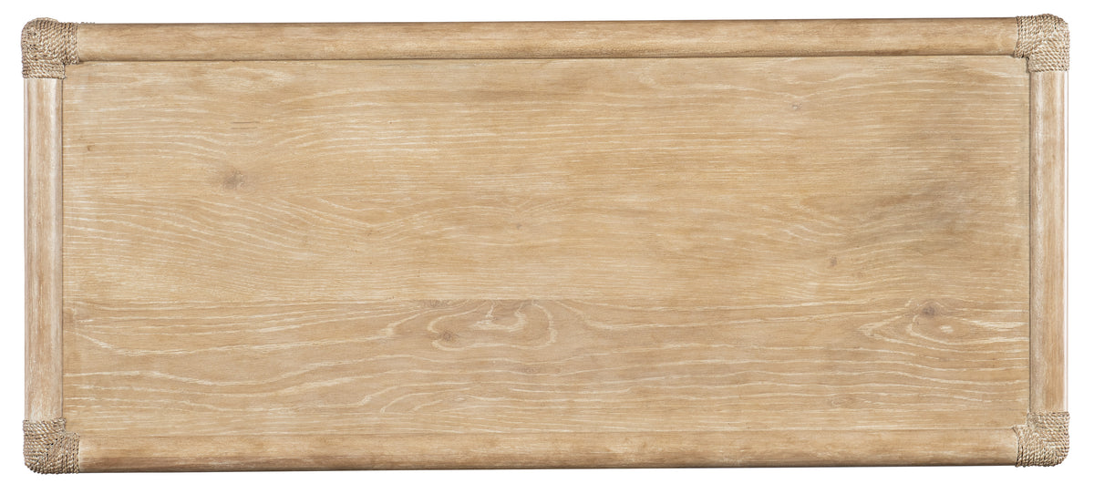 Retreat Pole Rattan Five-Drawer Chest