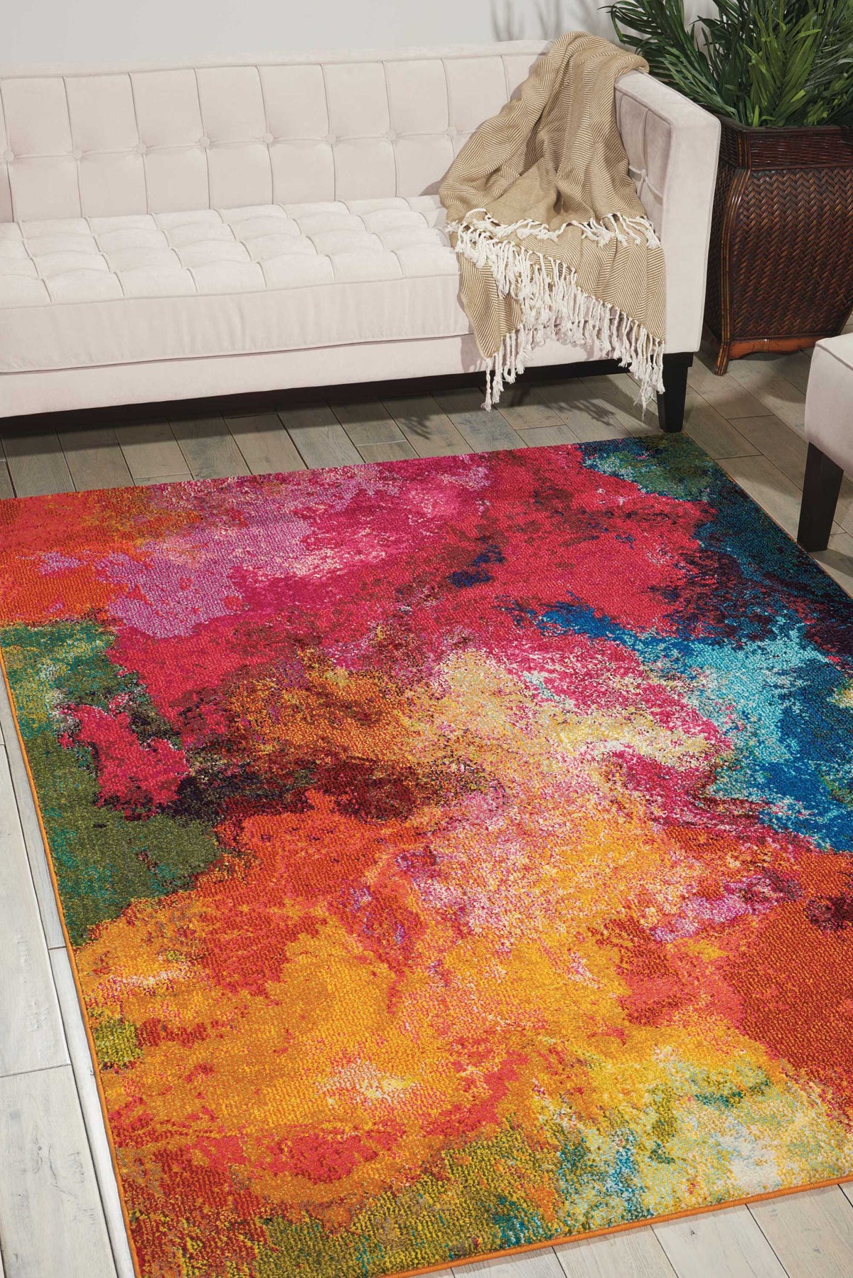 Celestial CES04 Palette Rug
