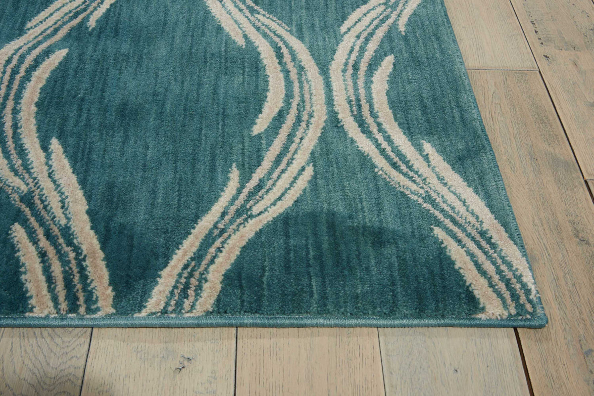 Tranquility TNQ02 Aqua Rug
