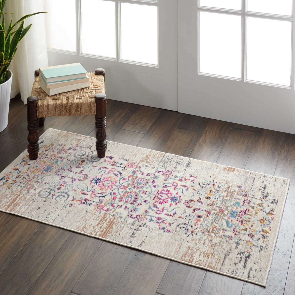 Vintage Kashan VKA02 Ivory Rug