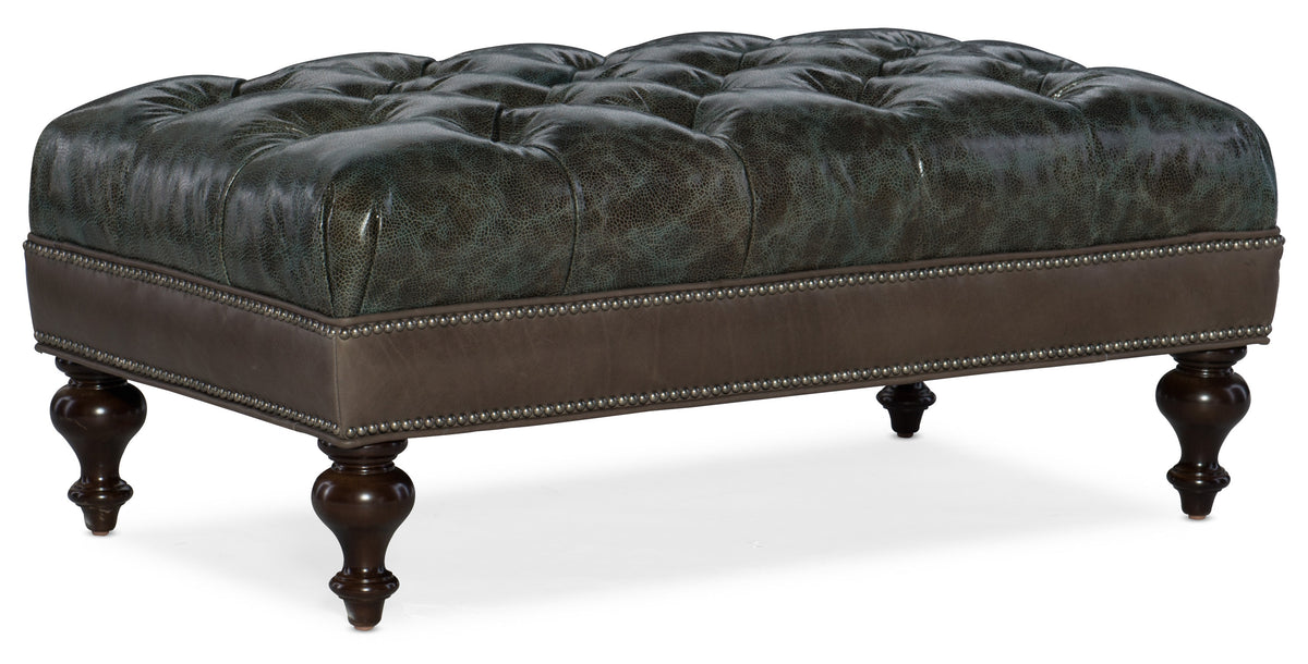 Rects Tufted Rectangle Ottoman
