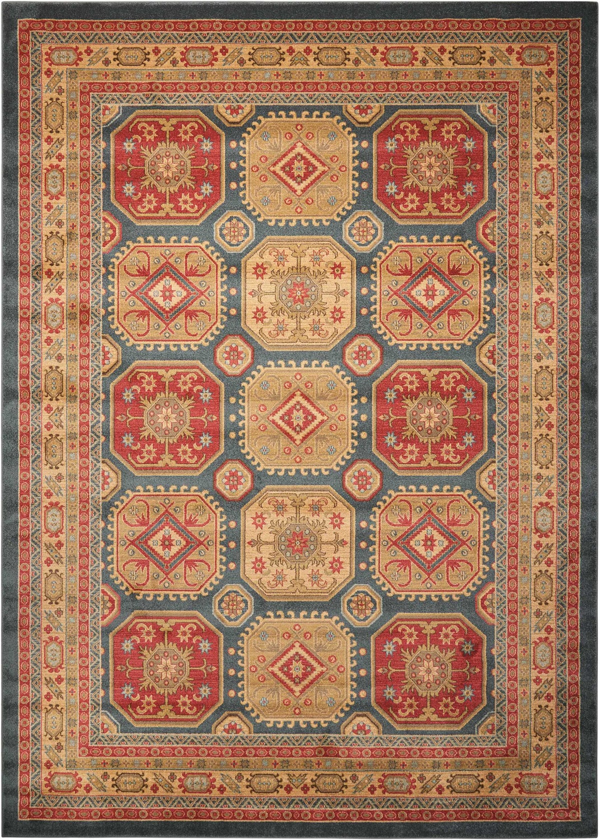 Maymana MYN13 Midnight Rug