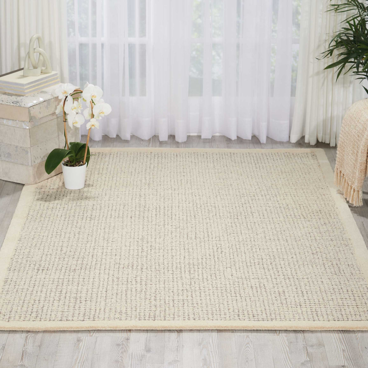River Brook KI809 Ivory/Grey Rug