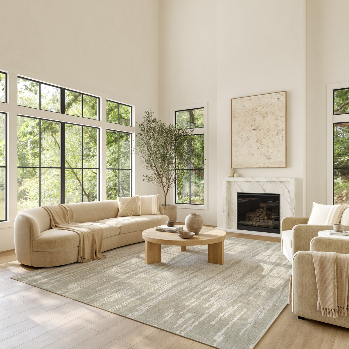 Soft Structure SOF03 Sage Rug