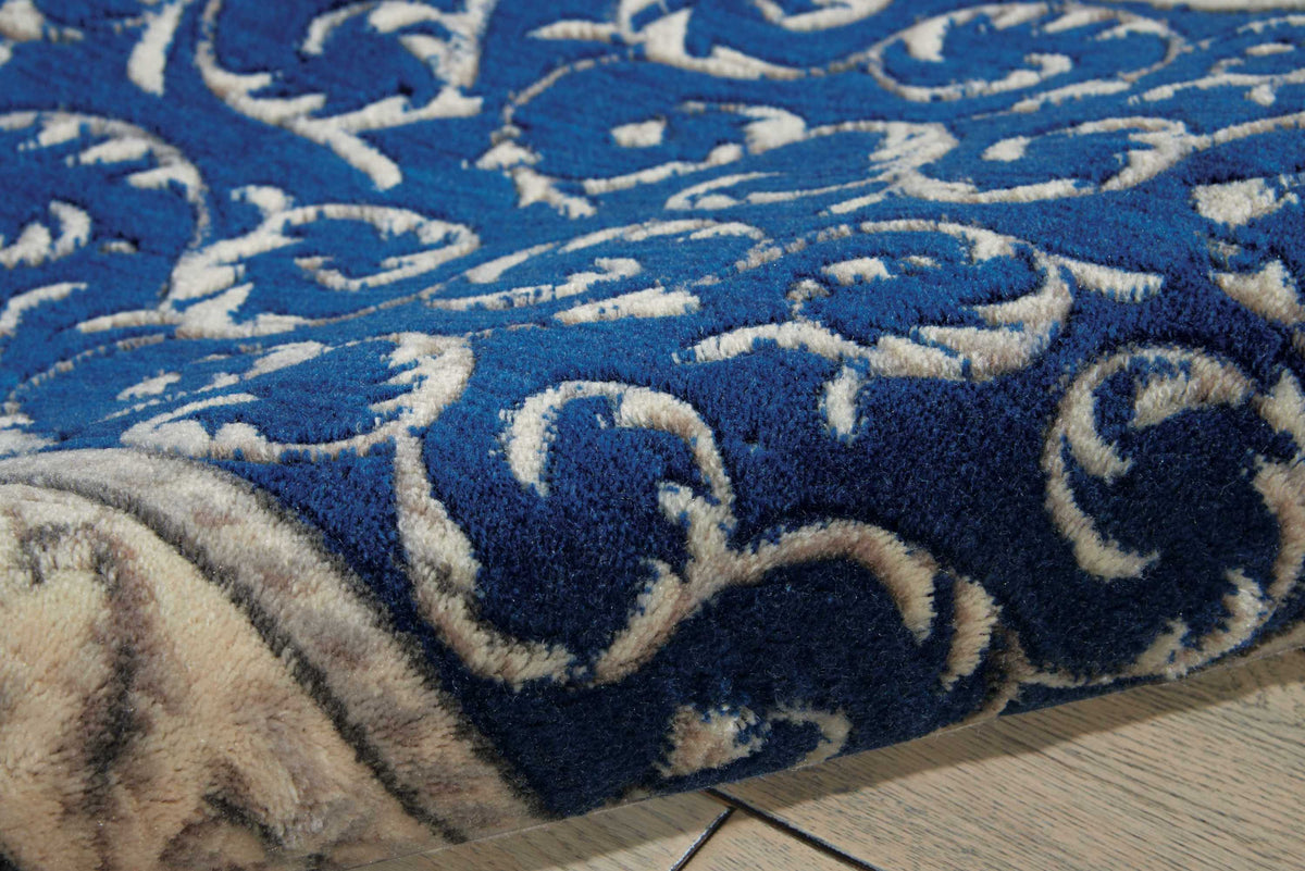 Somerset ST02 Navy Rug