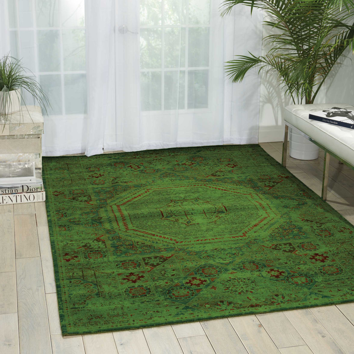 Timeless TML06 Teal Rug
