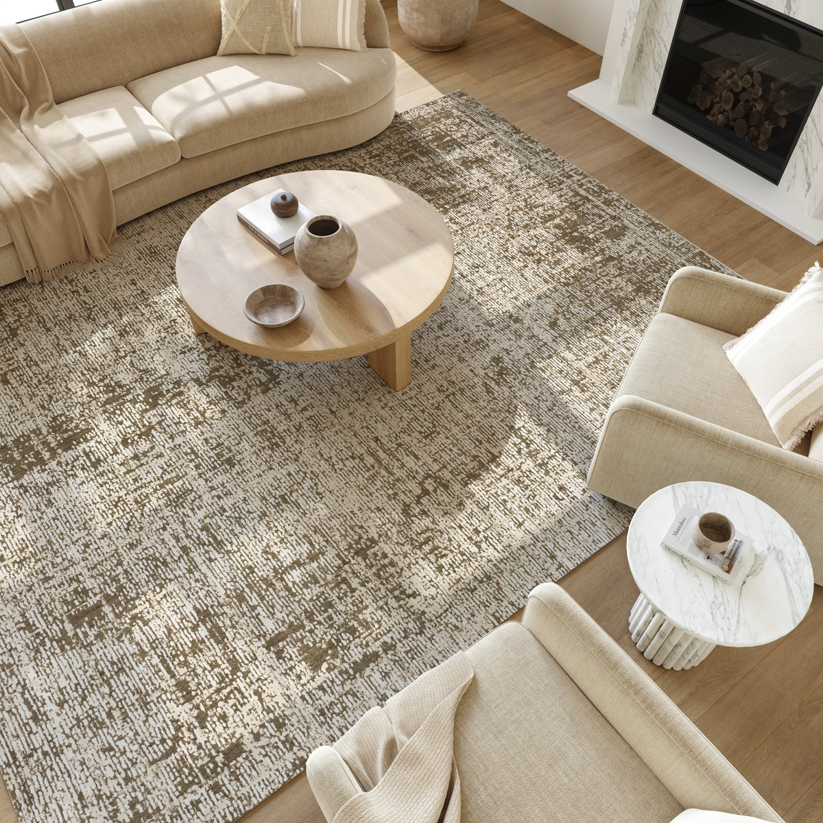 Soft Structure SOF02 Mocha Rug