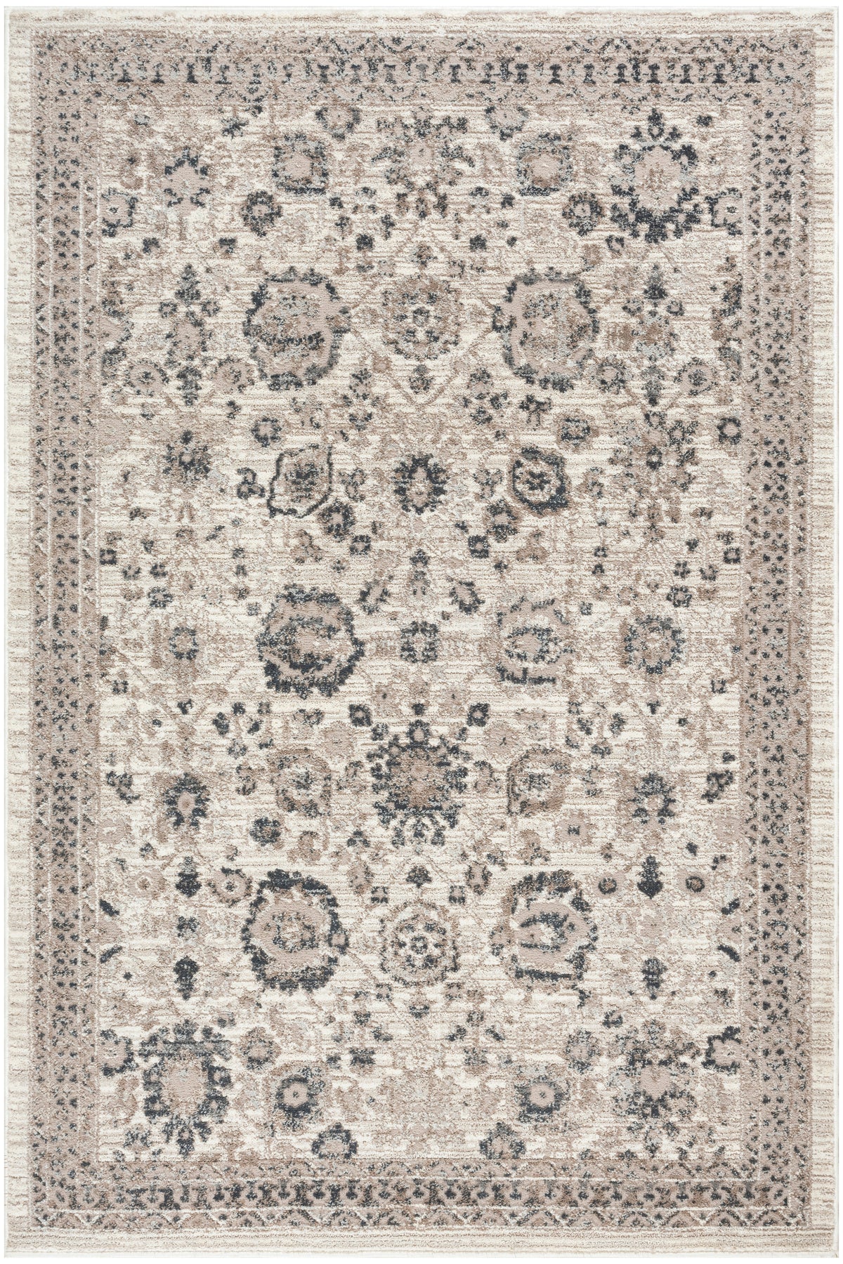 Eco Cycle ECY02 Ivory Multicolor Rug