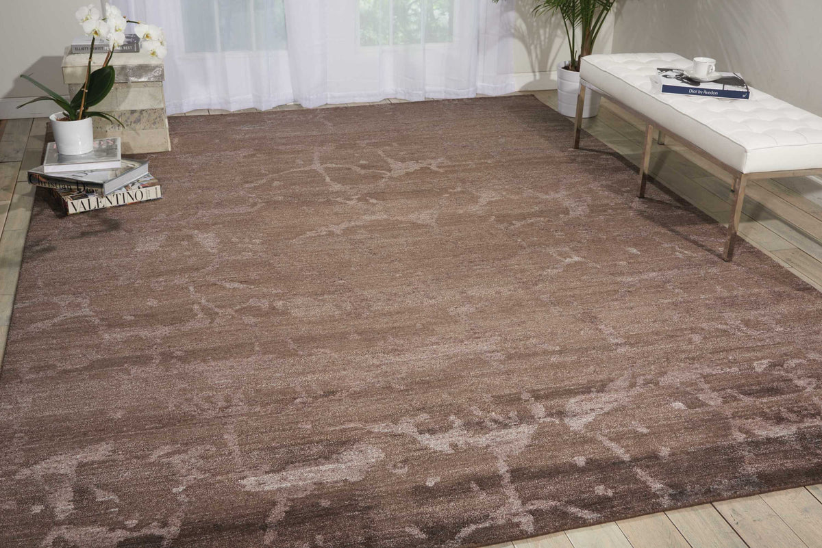 Silk Shadows SHA02 Brown Rug