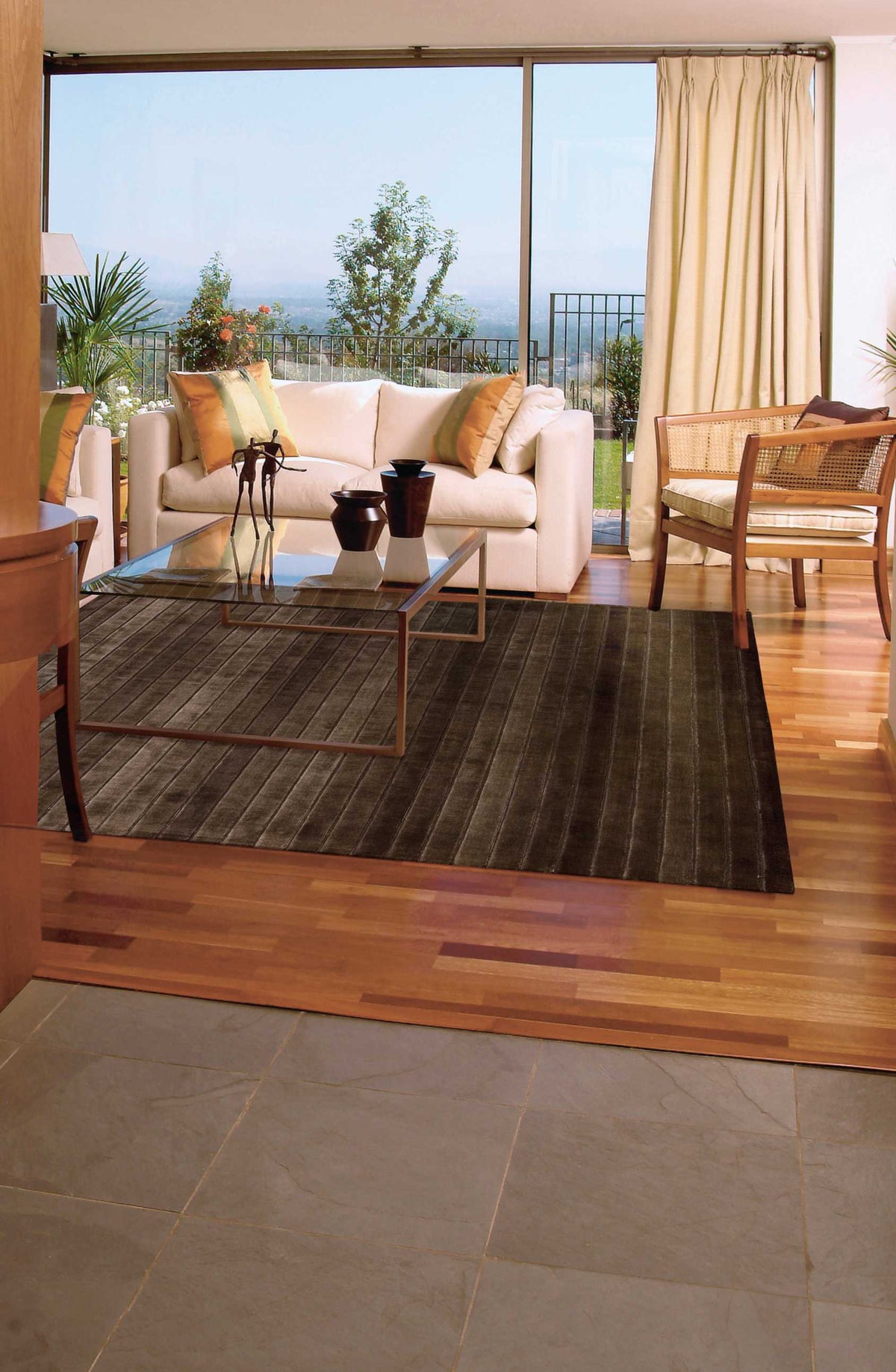 Aura AUR01 Chocolate Rug